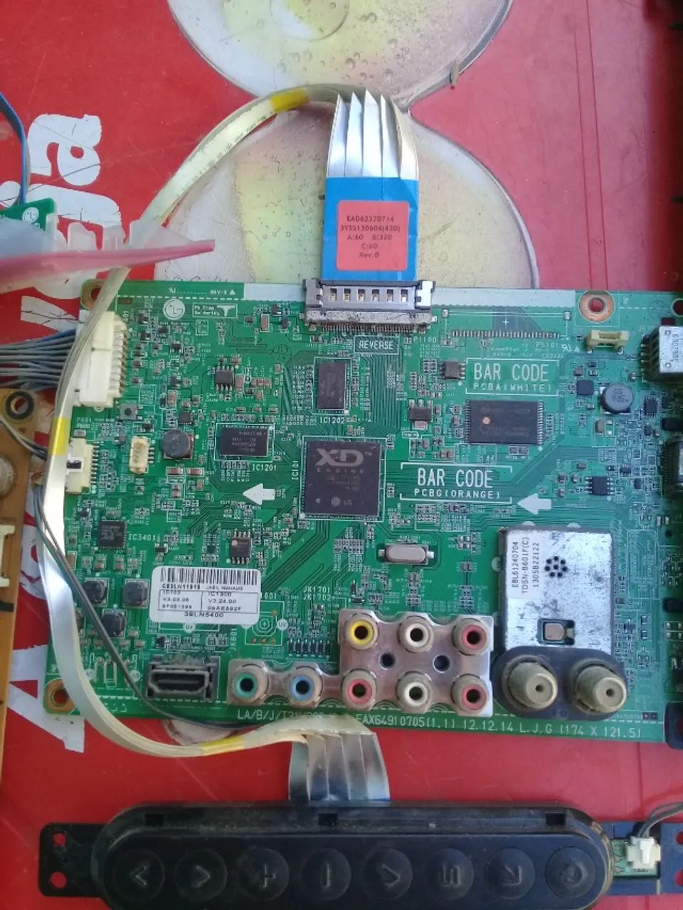 Kit de placas TV LG 39LN5400 - Foto 3