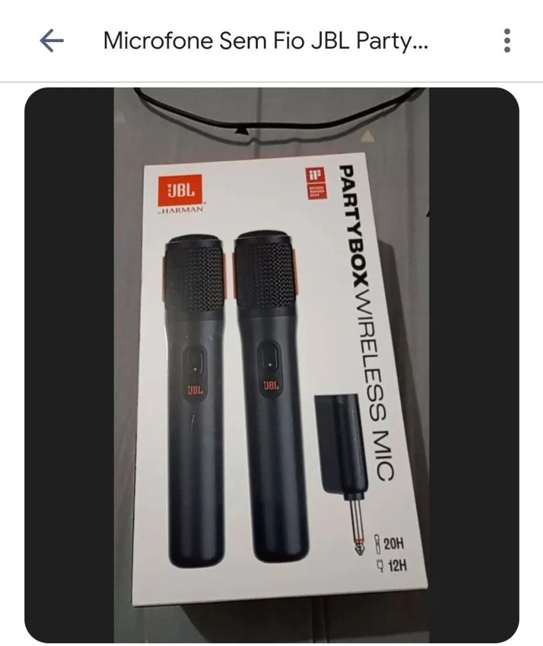 Vendo kit microfones da JBL  - Foto 2