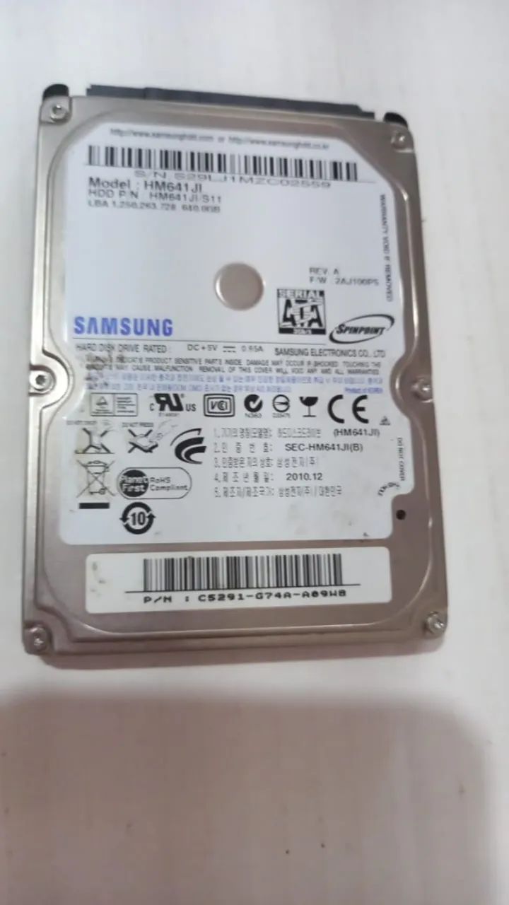 HD DE NOTE 640 gb Samsung - 038 - Foto 3