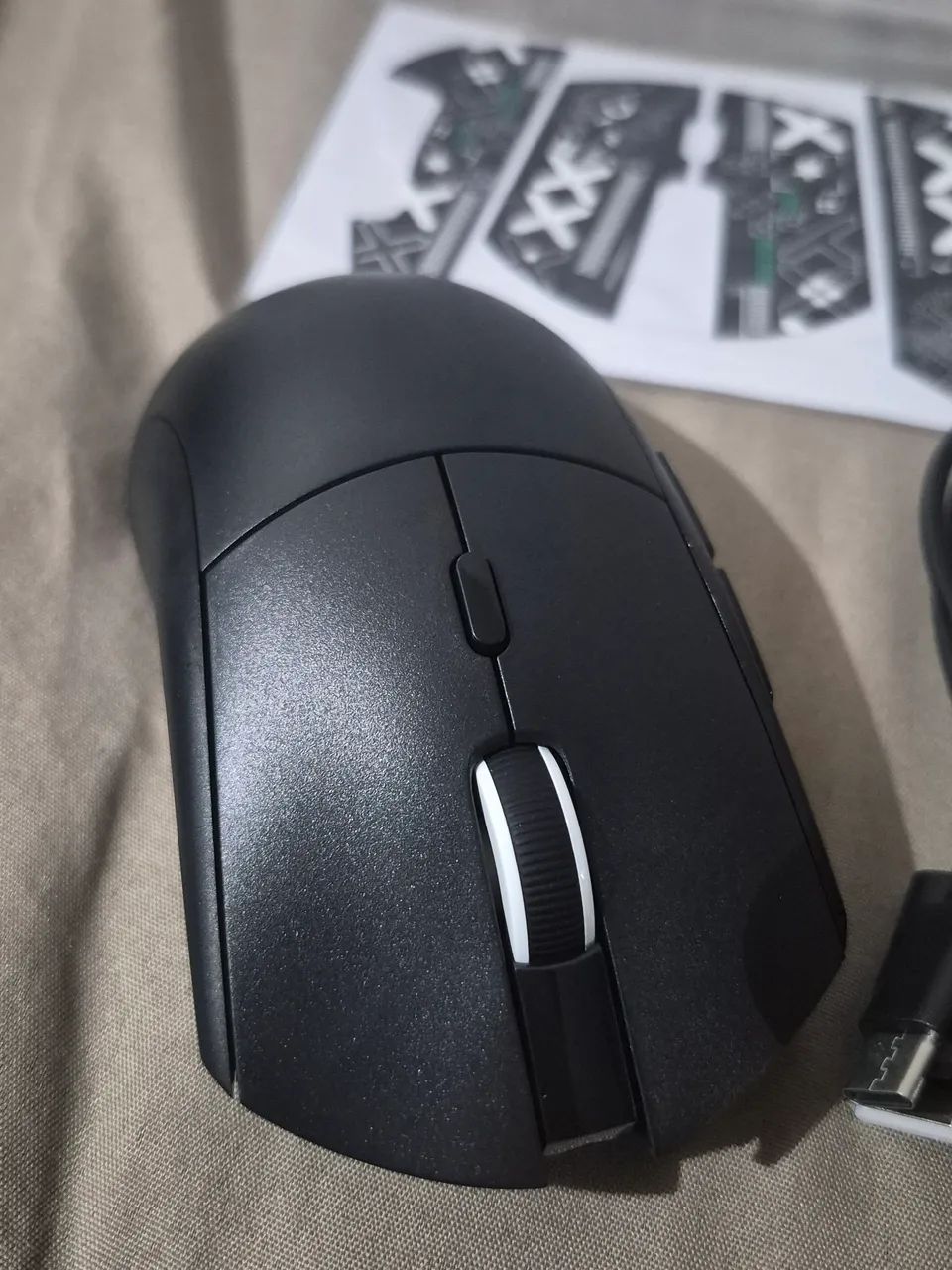 Mouse SmailWolf RS7 Sensor Paw 3311 Trimode 20k Dpi - Foto 4