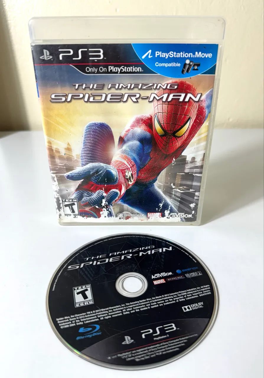 The amazing Spider Man Ps3