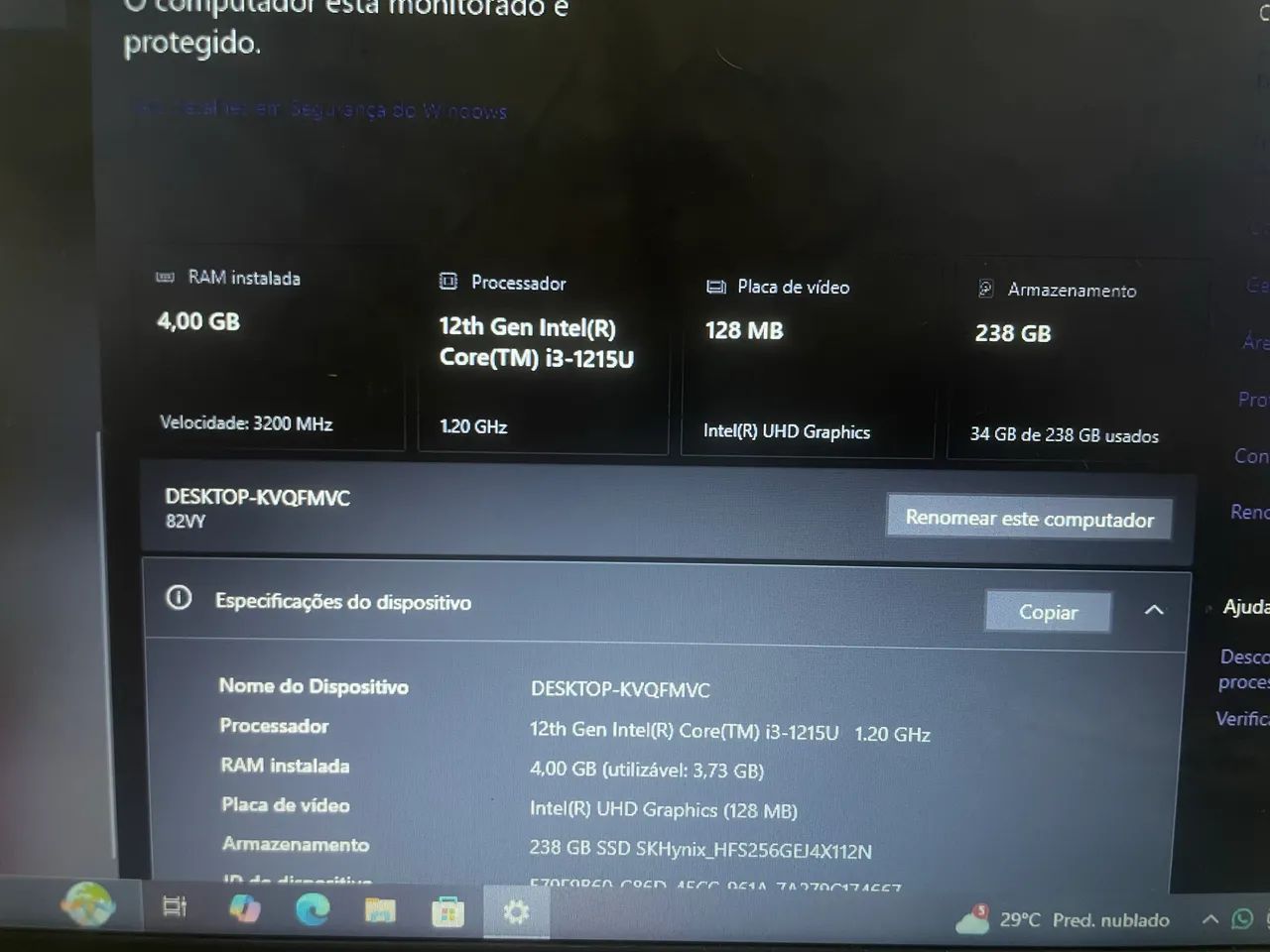Notebook lenovo core i3  - Foto 3