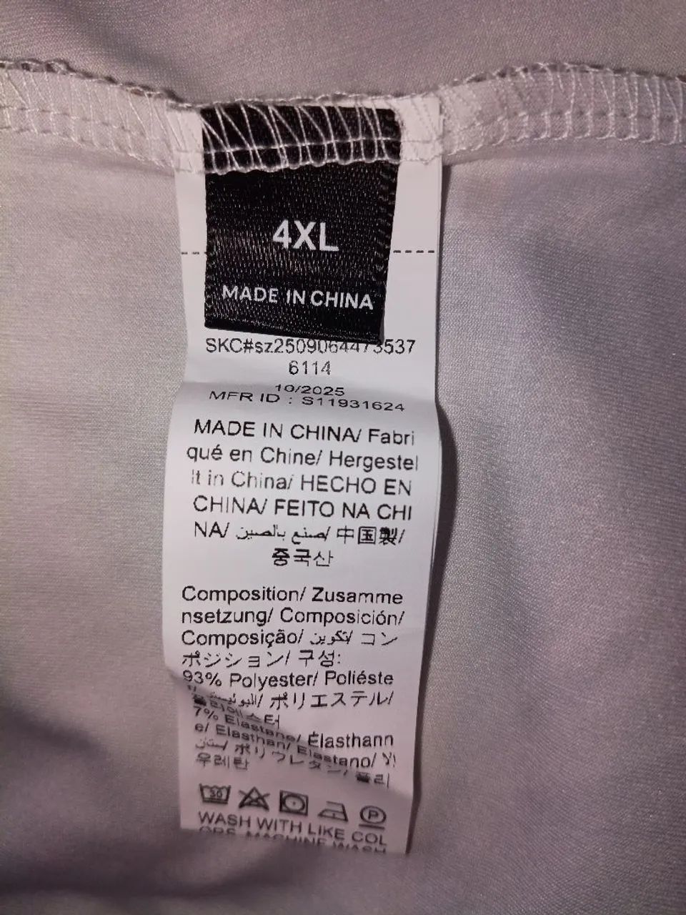 Blazer alongado Plus size 4XL - Novo - Foto 3