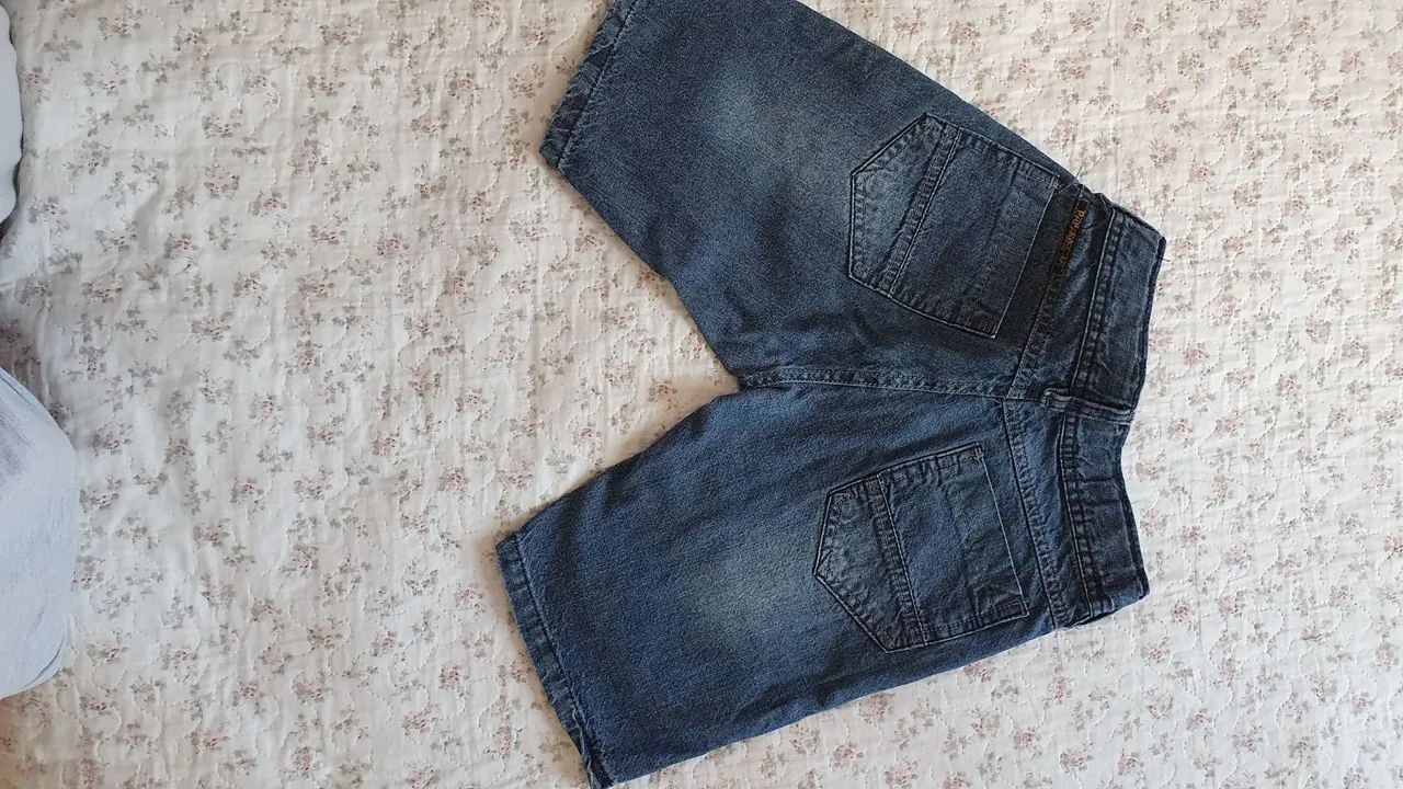 Bermuda Jeans Infantil - Foto 2