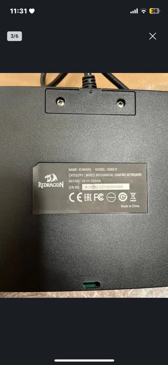 Teclado Redragon - Foto 3