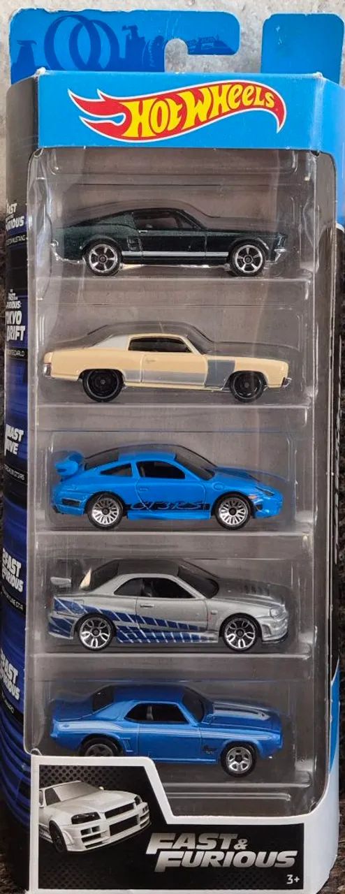 Hot Wheels pack Velozes e Furiosos Skyline