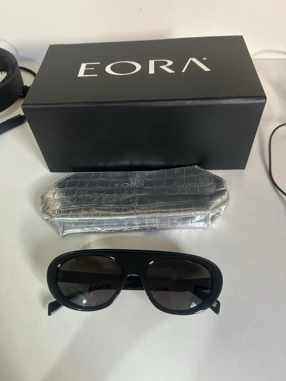 óculos eora eyewear onyx preto  - Foto 2