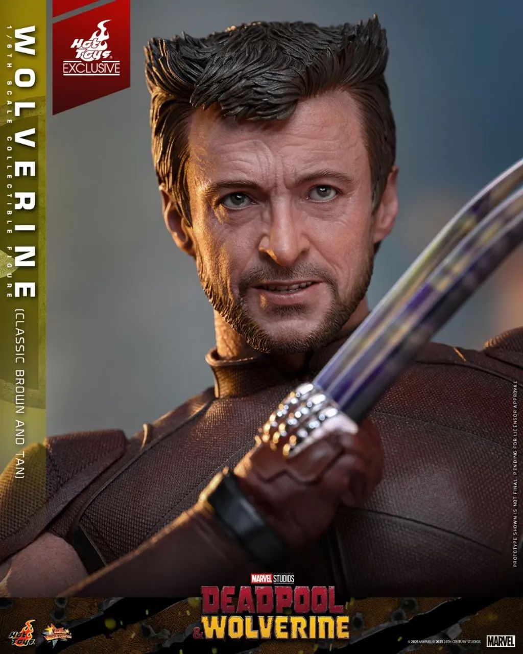 Hot toys Wolverine (classic Brown and tan)  - Foto 4