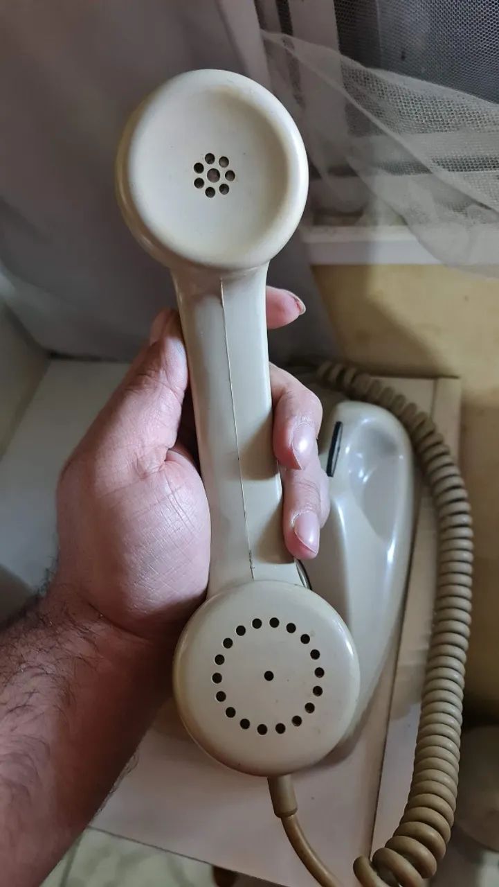 Telefone de Discagem antigo (1978) Telesp - Foto 3