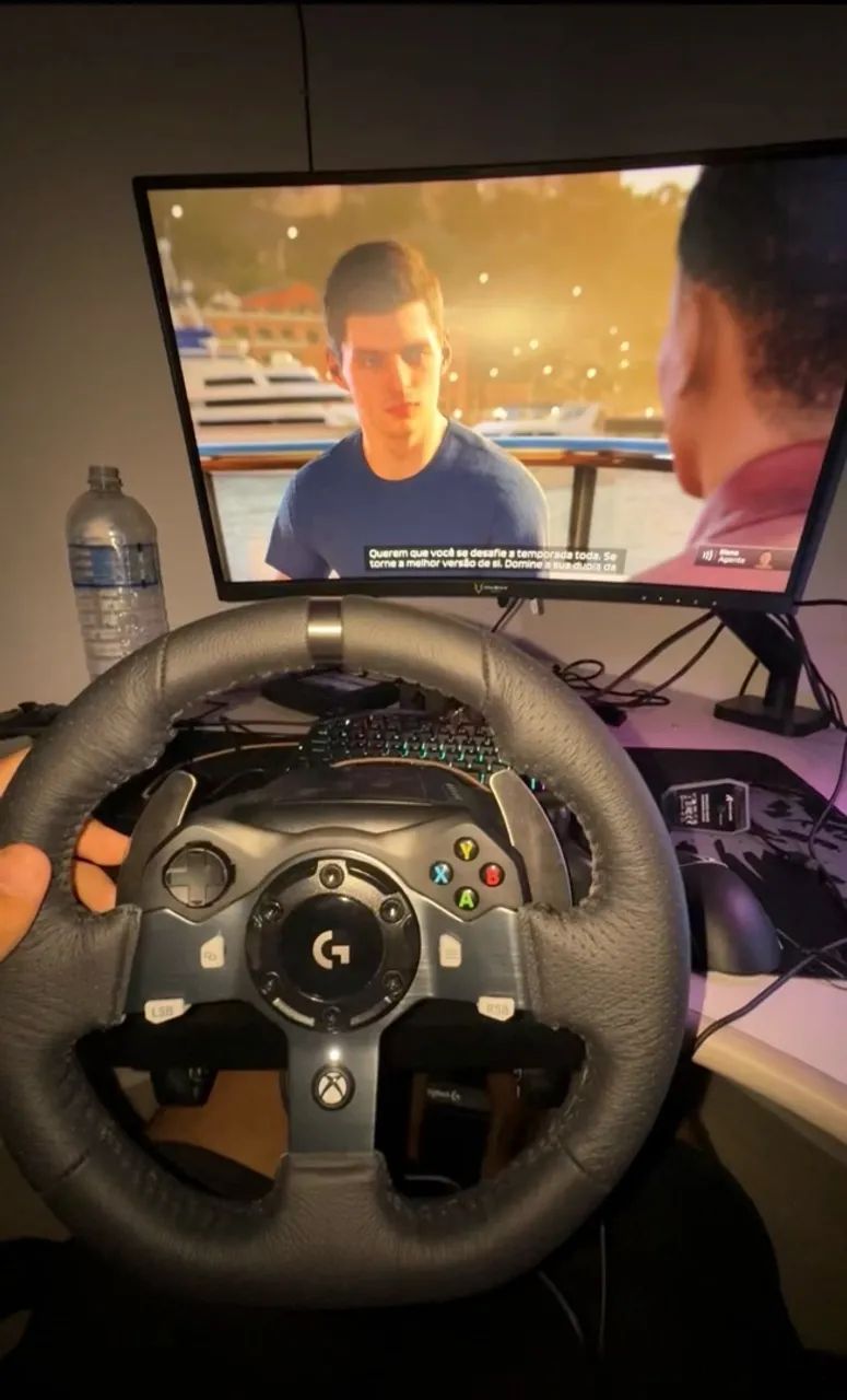 Volante logitech G920 No preço  - Foto 3