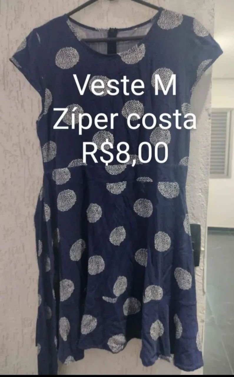Lote com seis vestidos veste M  - Foto 4
