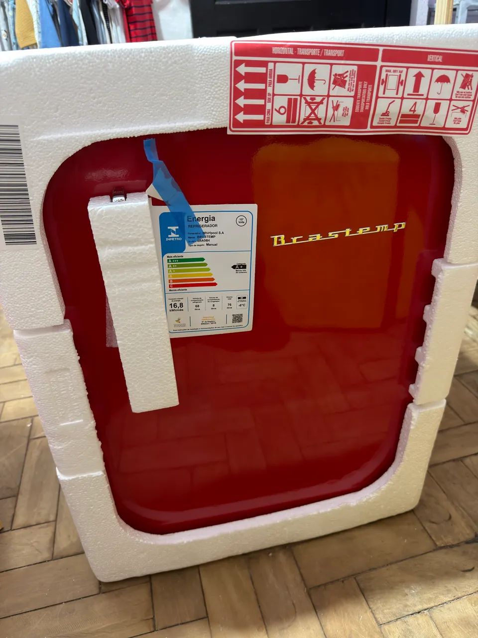 Frigobar Brastemp retrô Red - Foto 4