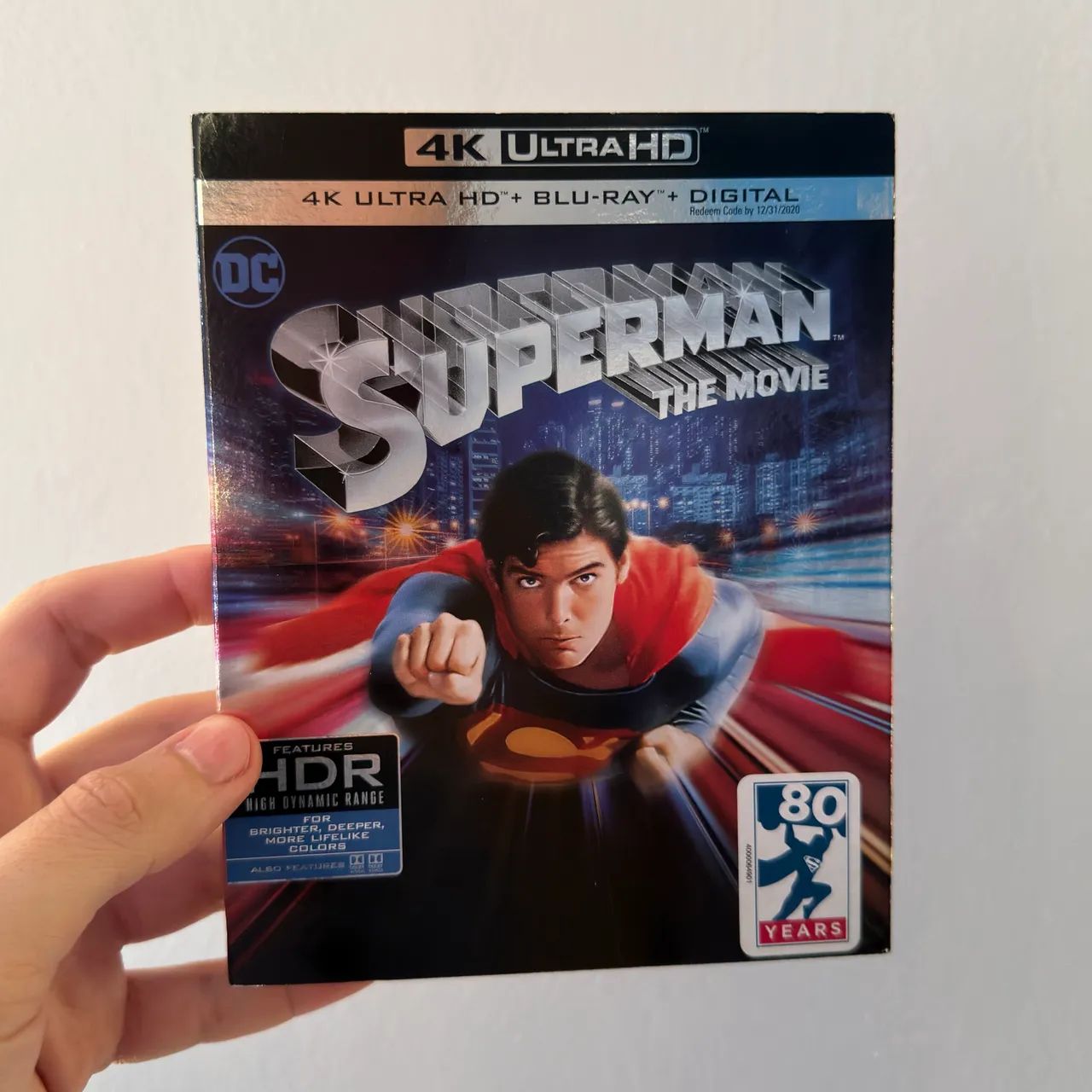 Superman O Filme 4K + Blu-ray Dublado 
