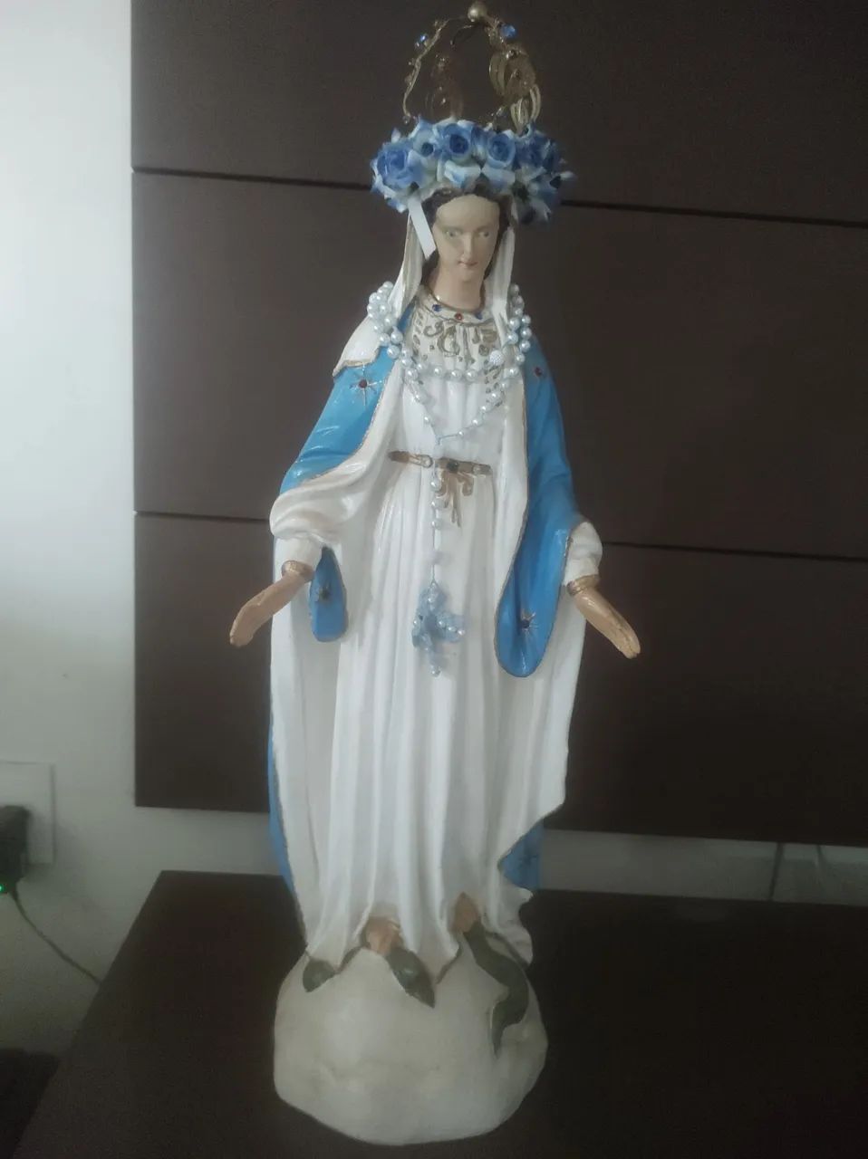 Estátua da nossa senhora das Graças consagrada na paróquia São Matheus  - Foto 3