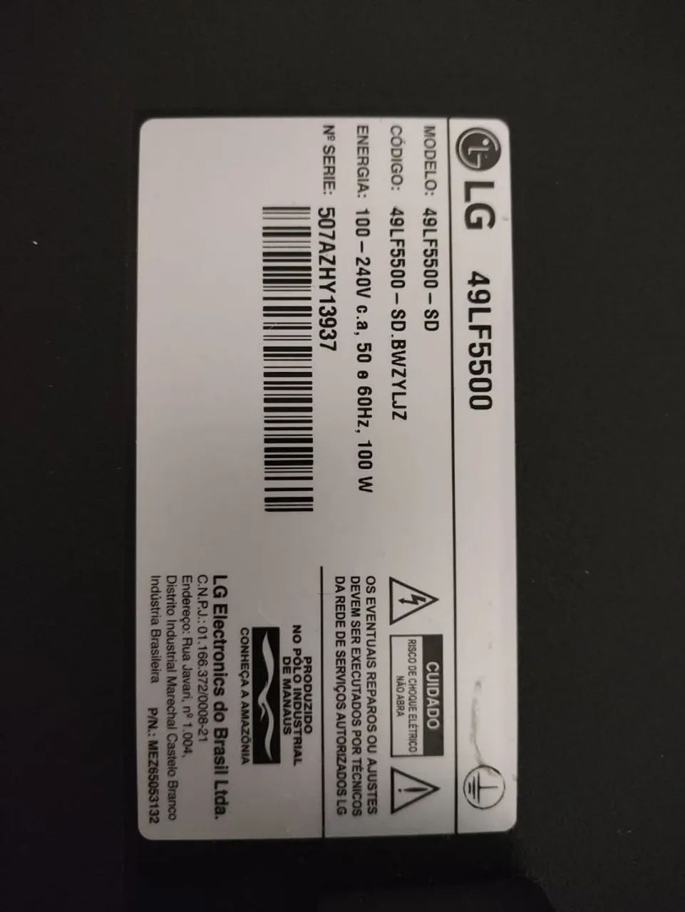 Vendo Tv 49 polegadas (ler descrição do anúncio). - Foto 2