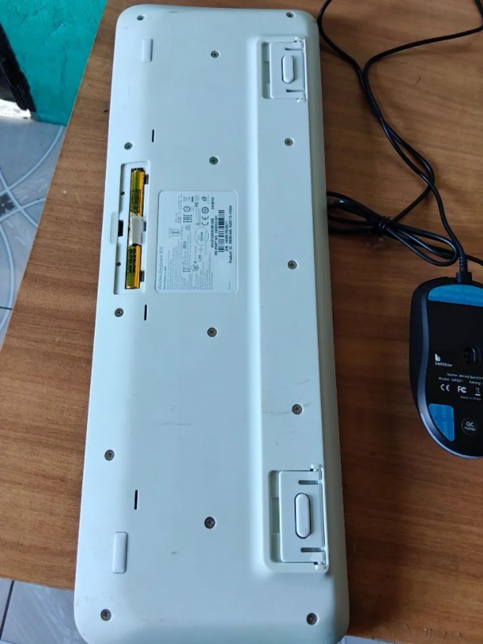 Teclado e mouse (leia bem o anuncio) - Foto 2