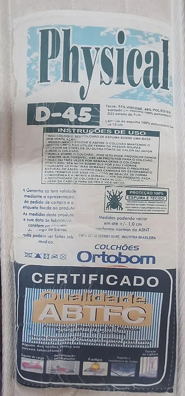 Bicama + colchão Ortobom D-45 - Foto 2