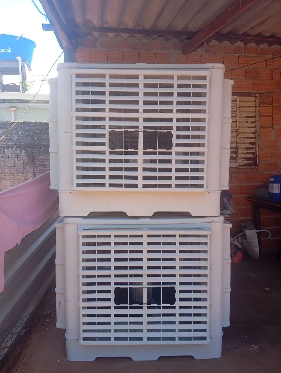 Vendo 2 climatizador filé 5 mil cada passo cartão também 