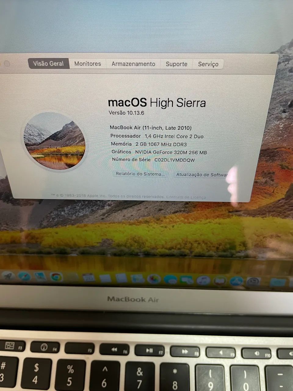 MacBook Air A1370 (2010) , 11 Pol.SSD 256 - Foto 2