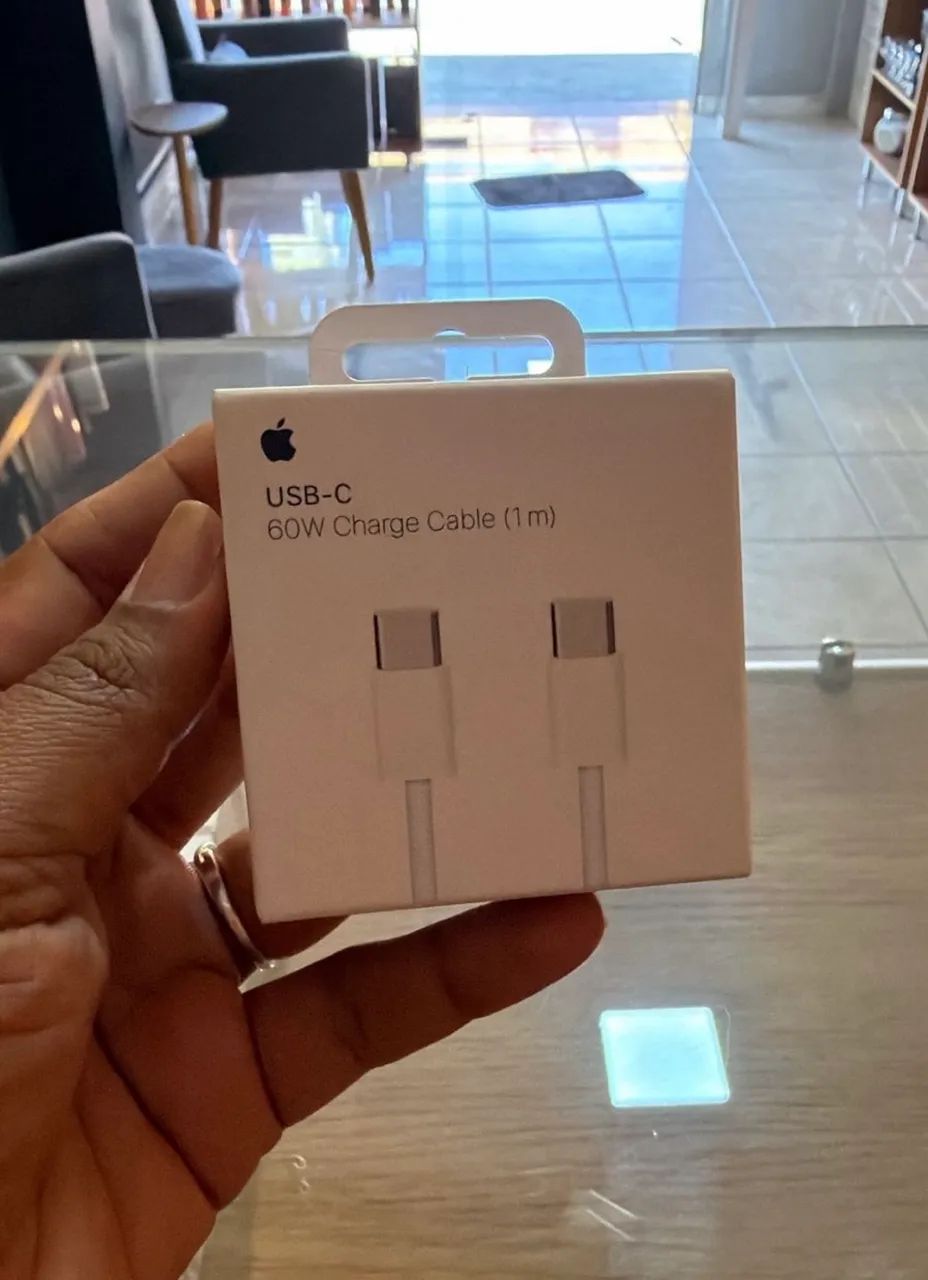 Carregador Original Apple Tipo C 20W Completo - Foto 3