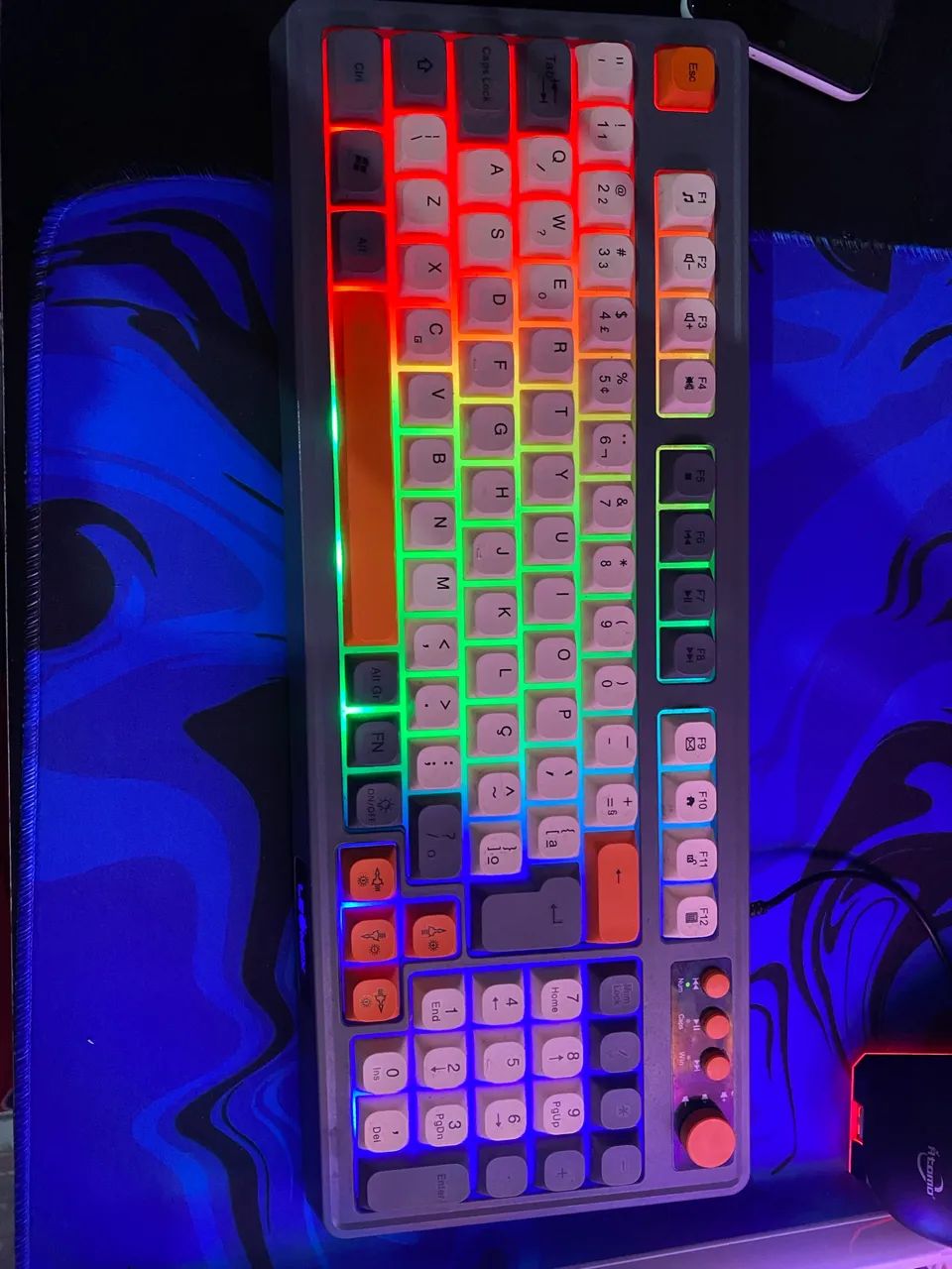 KIT TECLADO E MOUSE GAMER - Foto 3