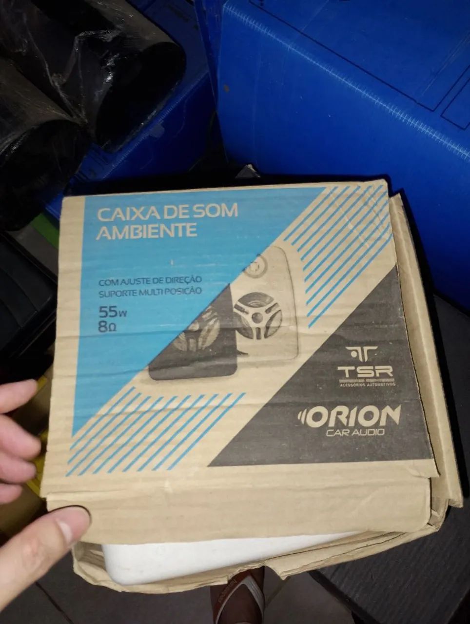 PAR DE CAIXAS DE SOM AMBIENTE ORION (NA CAIXA)