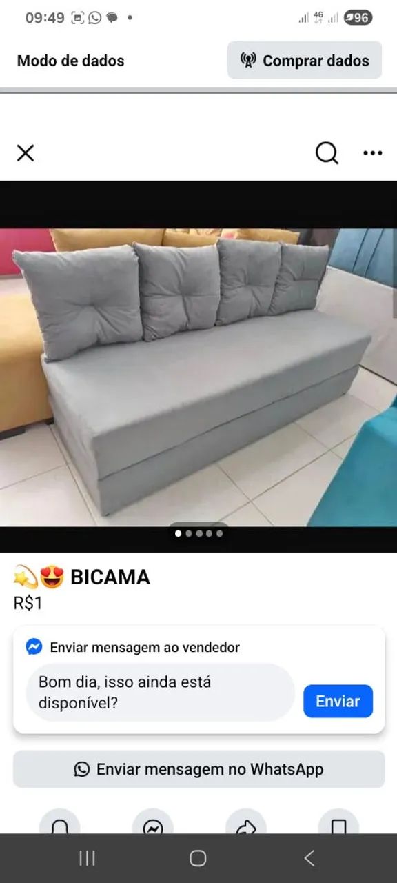 Bicama  1.80x60 - Foto 2