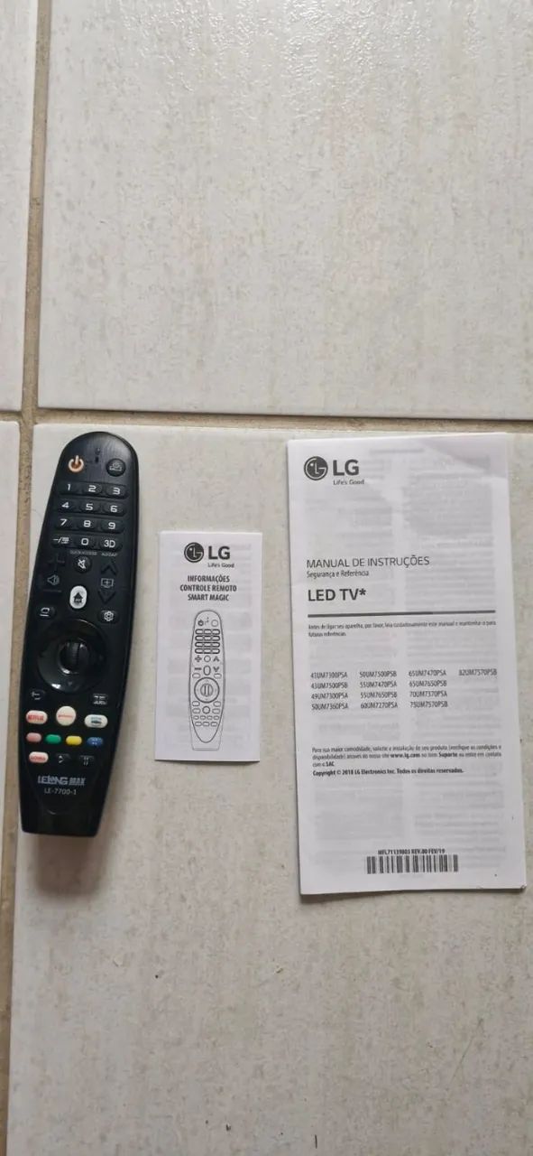 Vende-se uma excelente TV LG de 50 polegadas, 4k, LED. - Foto 2