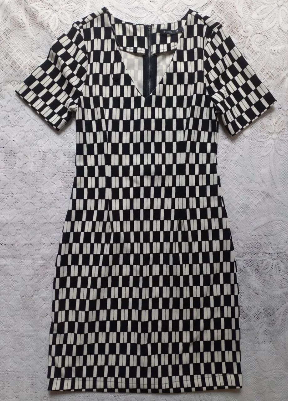 Vestido Geométrico, Renner