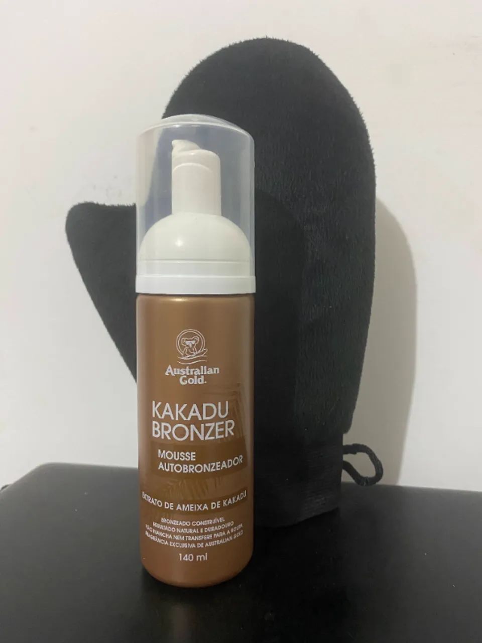 Australian Gold Kakadu Bronzer Original + Luva Aplicadora