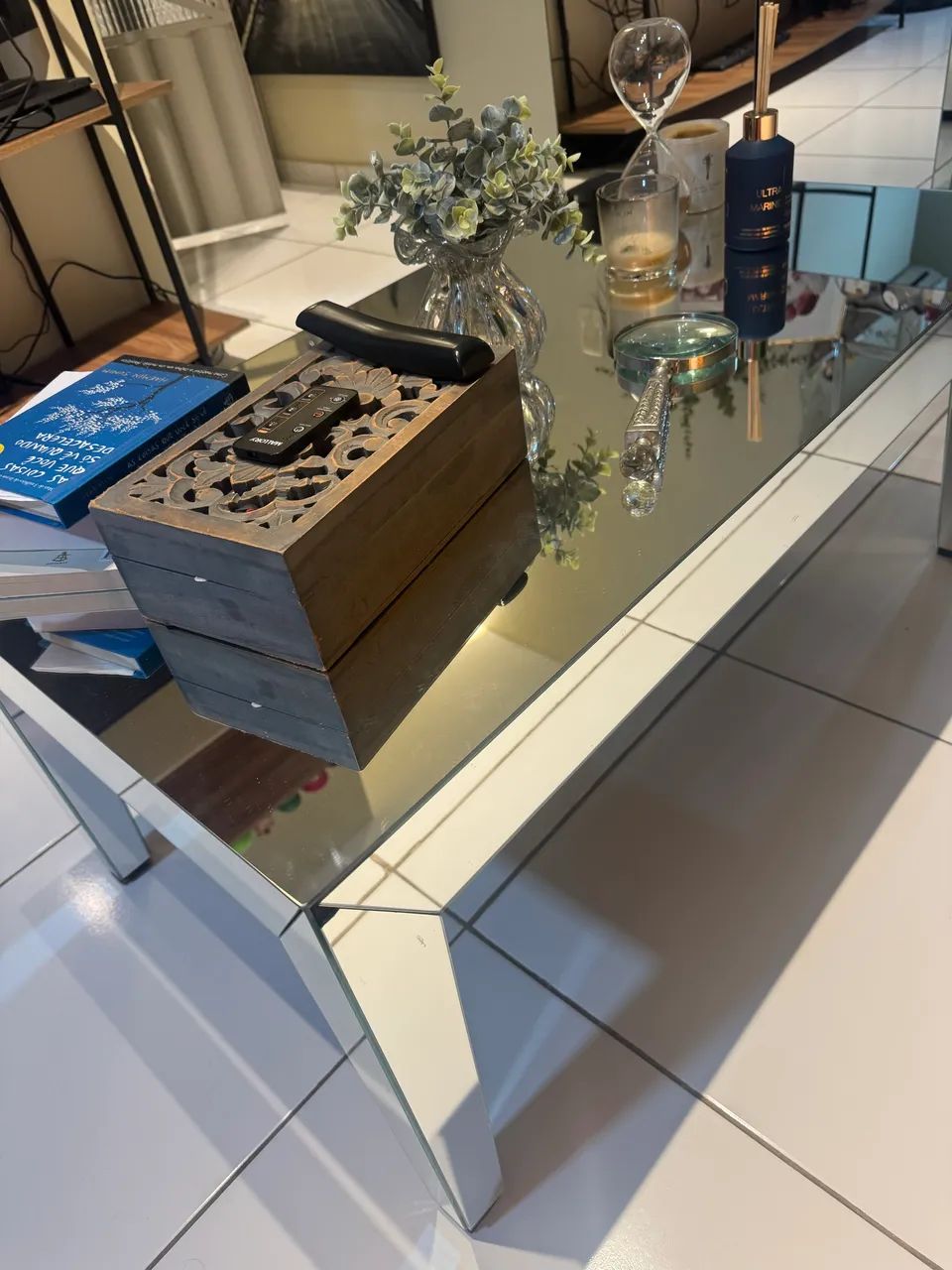 Mesa de centro em espelho para sala de estar  - Foto 2