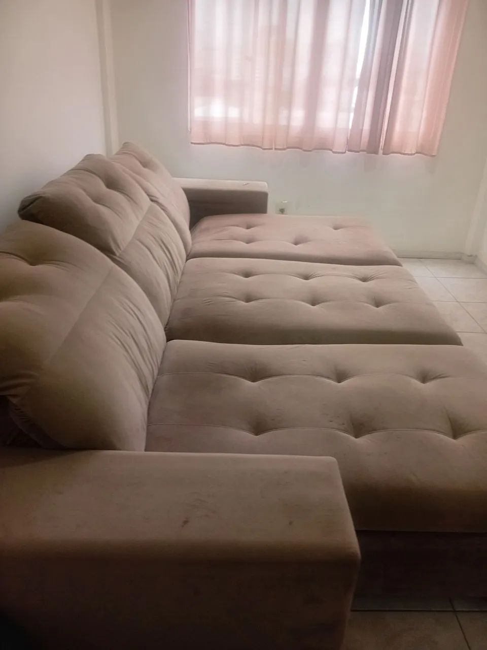 Sofá cama retrátil e reclináveis 