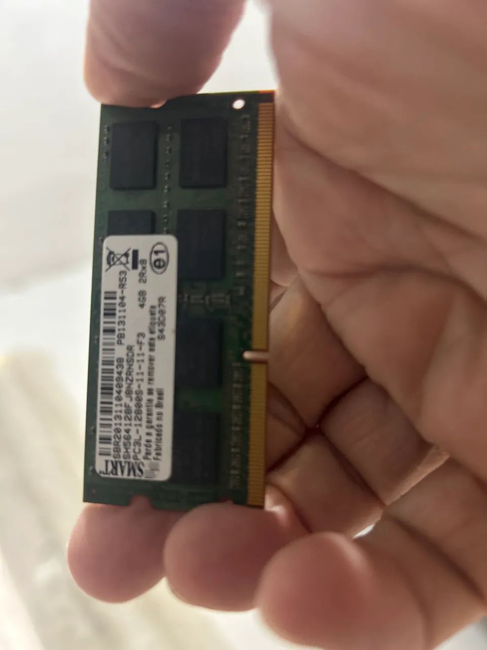 Memória 4gb notebook