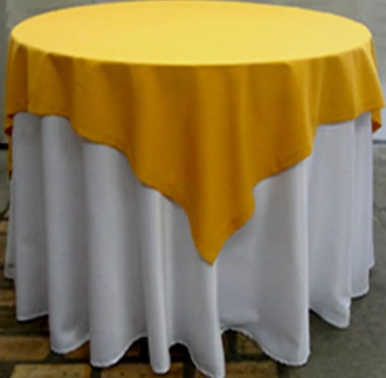 Lote 8 toalhas amarelas 150cm x 150cm