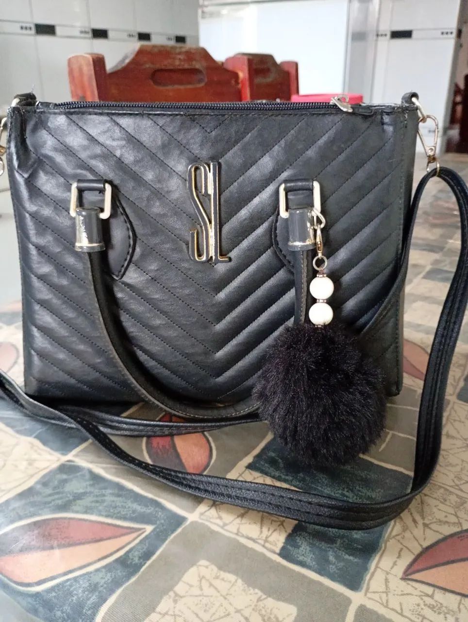 Bolsa usada, com marcas de uso - Foto 2