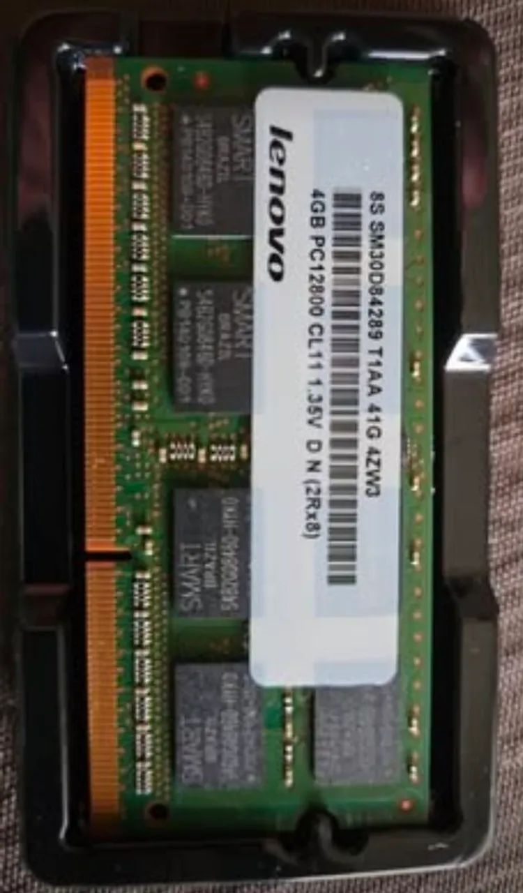 Memória Notebook - 8Gb (2x4Gb) PC3-12800 (800 MHz) - Foto 2