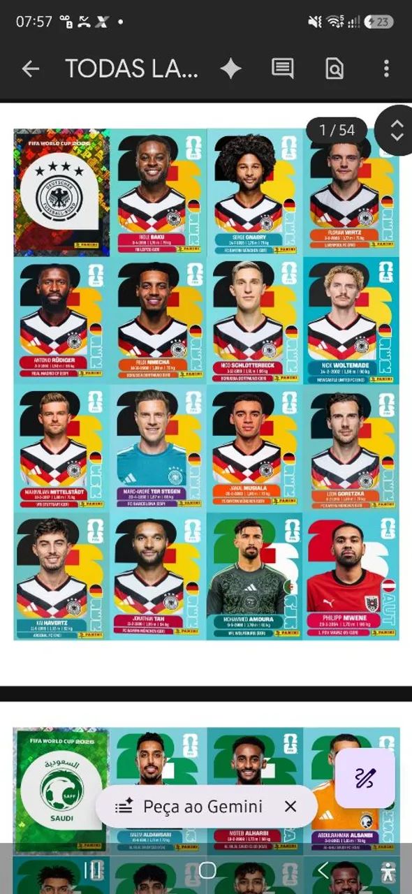 Figurinhas da copa pdf completo - Foto 3