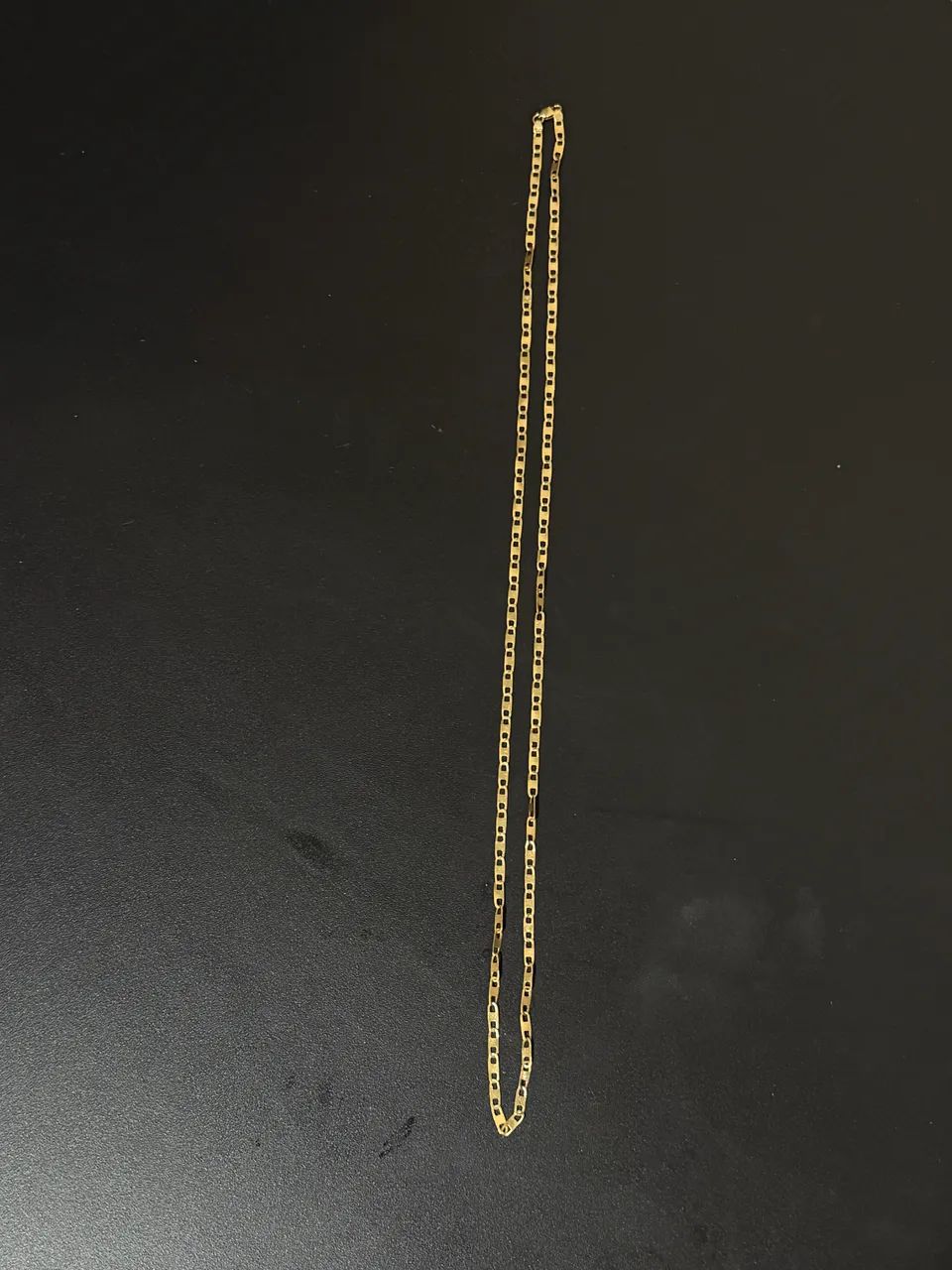 CORDÃO DE OURO MODELO PIASTRINE 5.4g - Foto 2