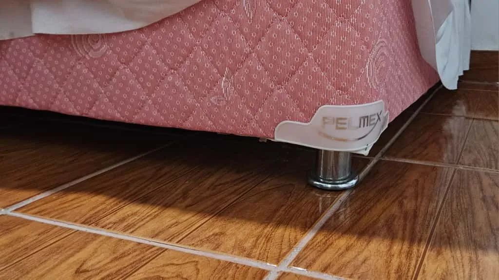 Cama de Casal PELMEX Bamboo Usada Mola Ensacada - Foto 4