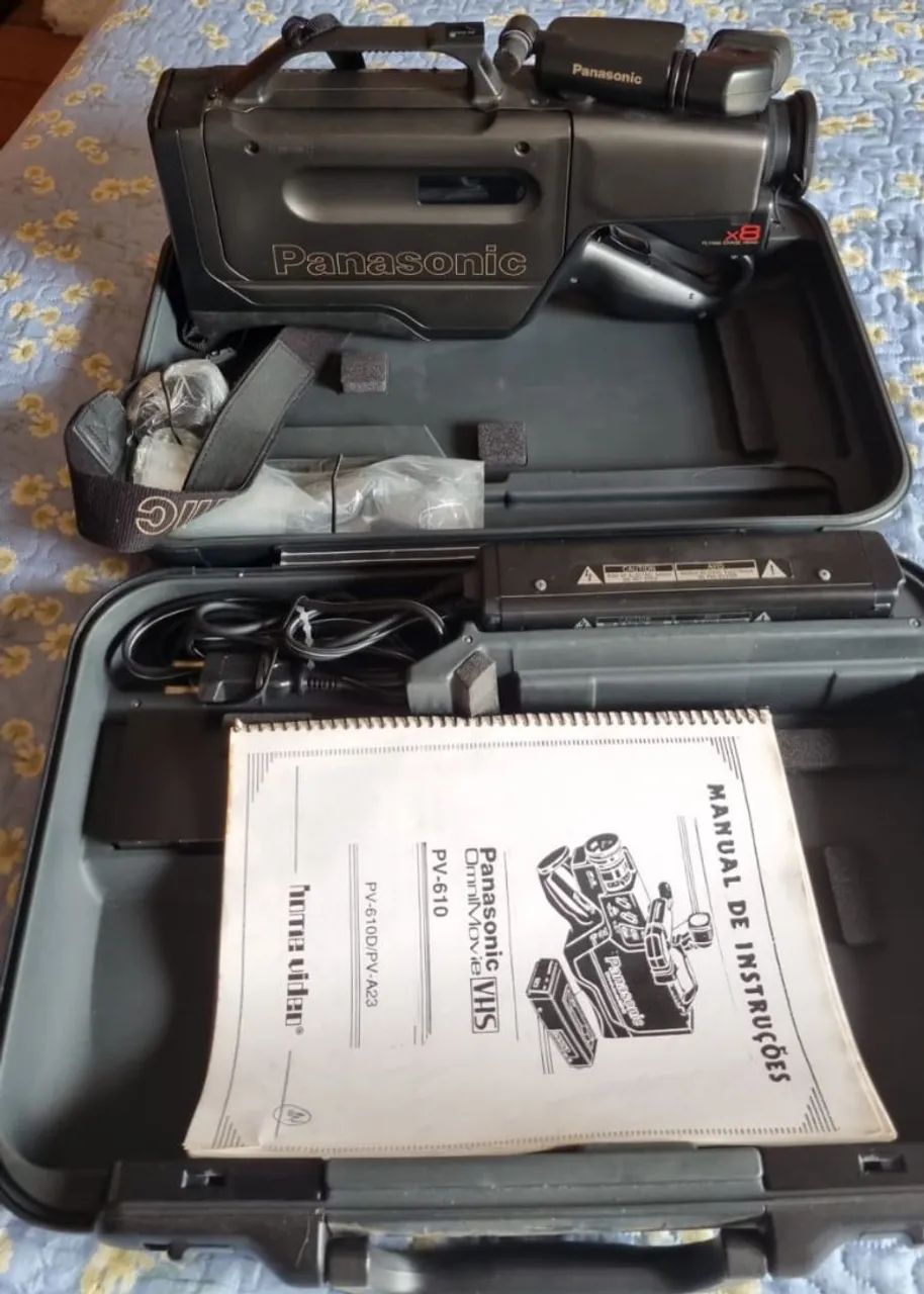 filmadora Panasonic vhs  - Foto 4