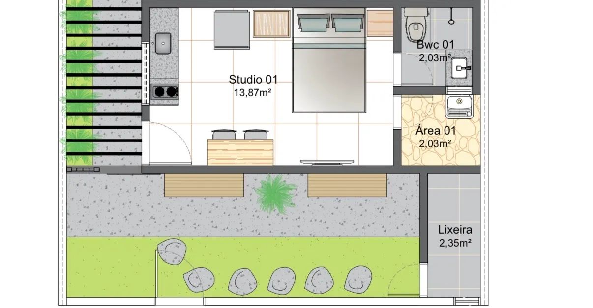 Studios próximos à UFPI