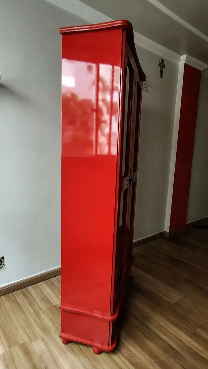 Cristaleira de laca e vidro - Foto 4