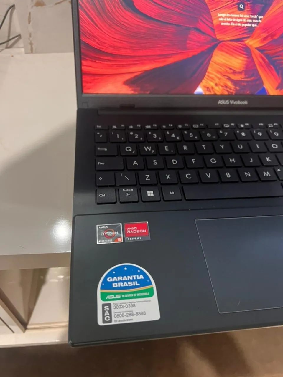 V/T Notebook Ryzen 5 7200 - Foto 3