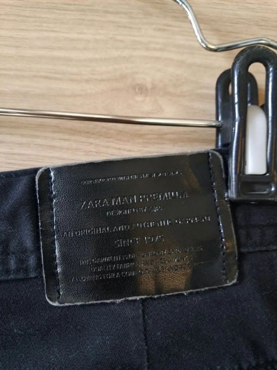 Calça Masc Zara Tam 42 - Foto 4