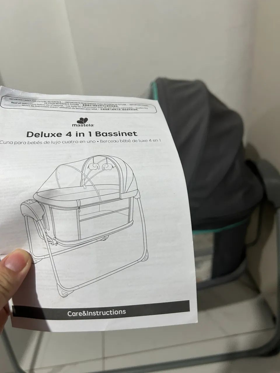 Berço Mastela Deluxe 4 em 1 - Foto 4