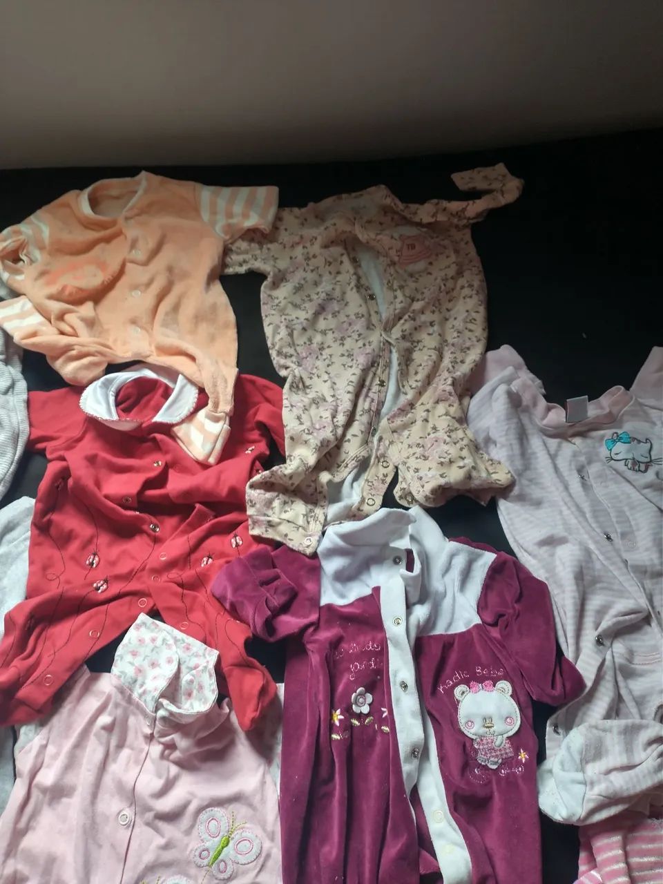 Lote com 15 macacão bebê  - Foto 4