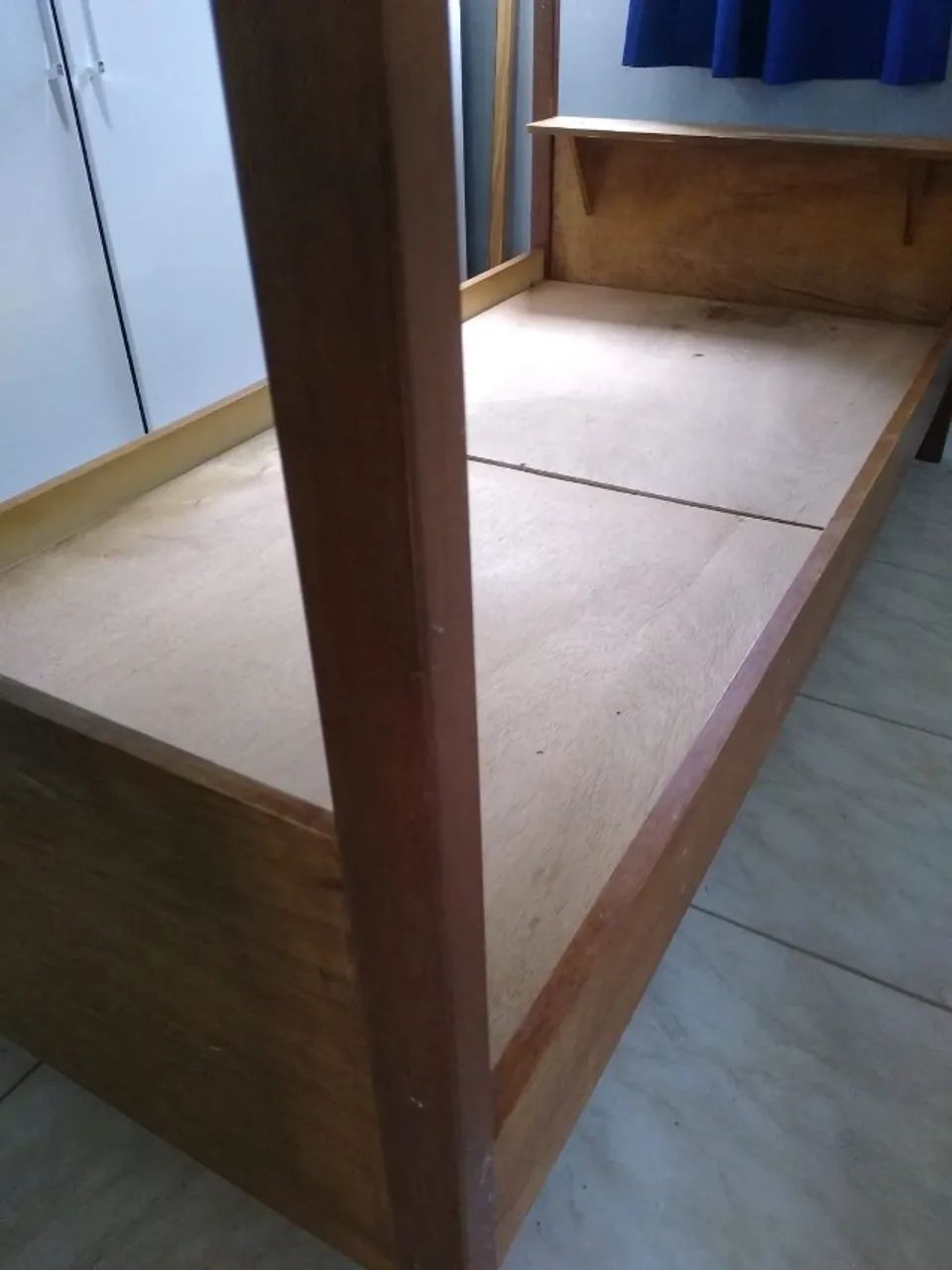 Cama beliche de madeira (ENTREGAMOS)