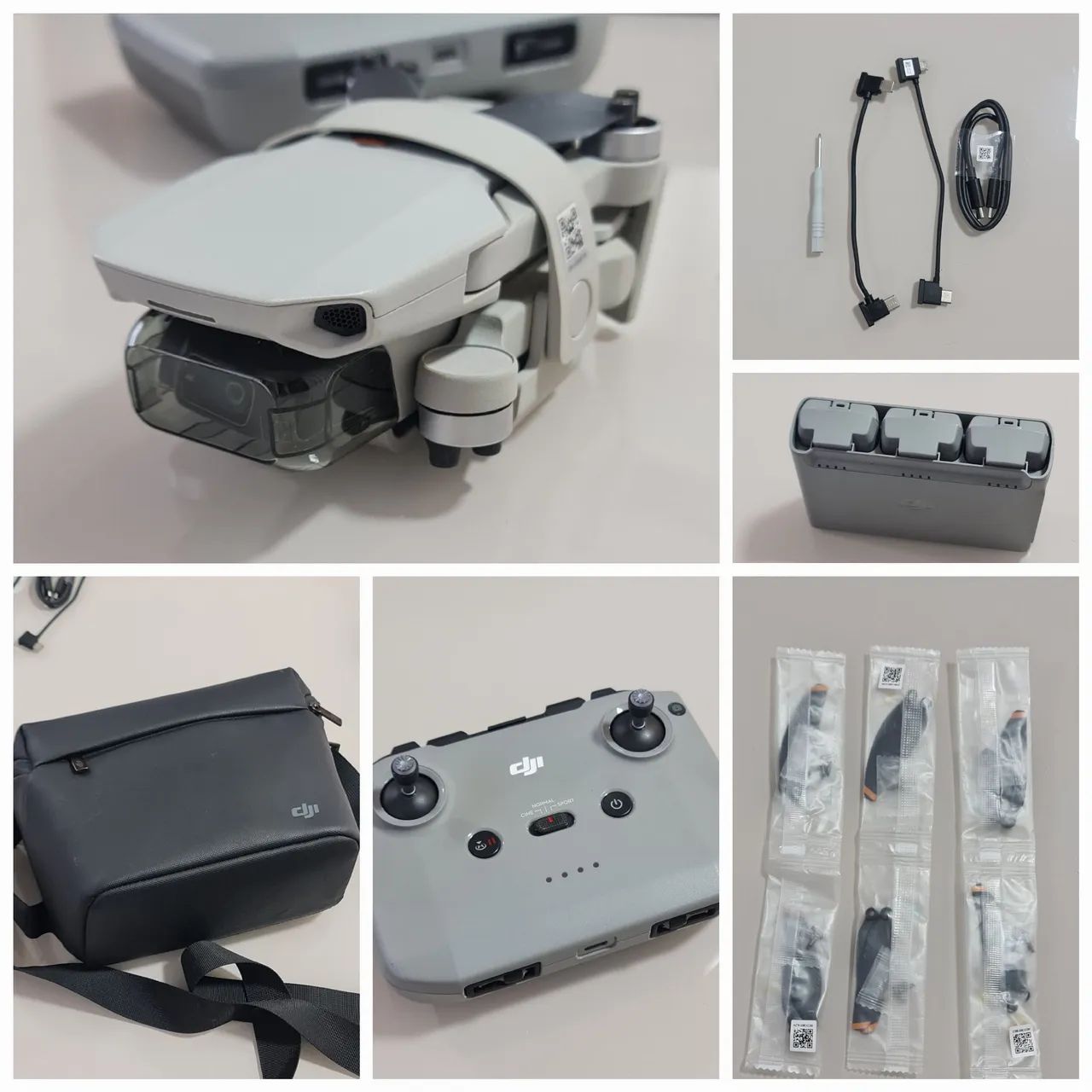 DJI Mini 2 Fly More Combo - Estado de Novo! - Drones - Porto de
