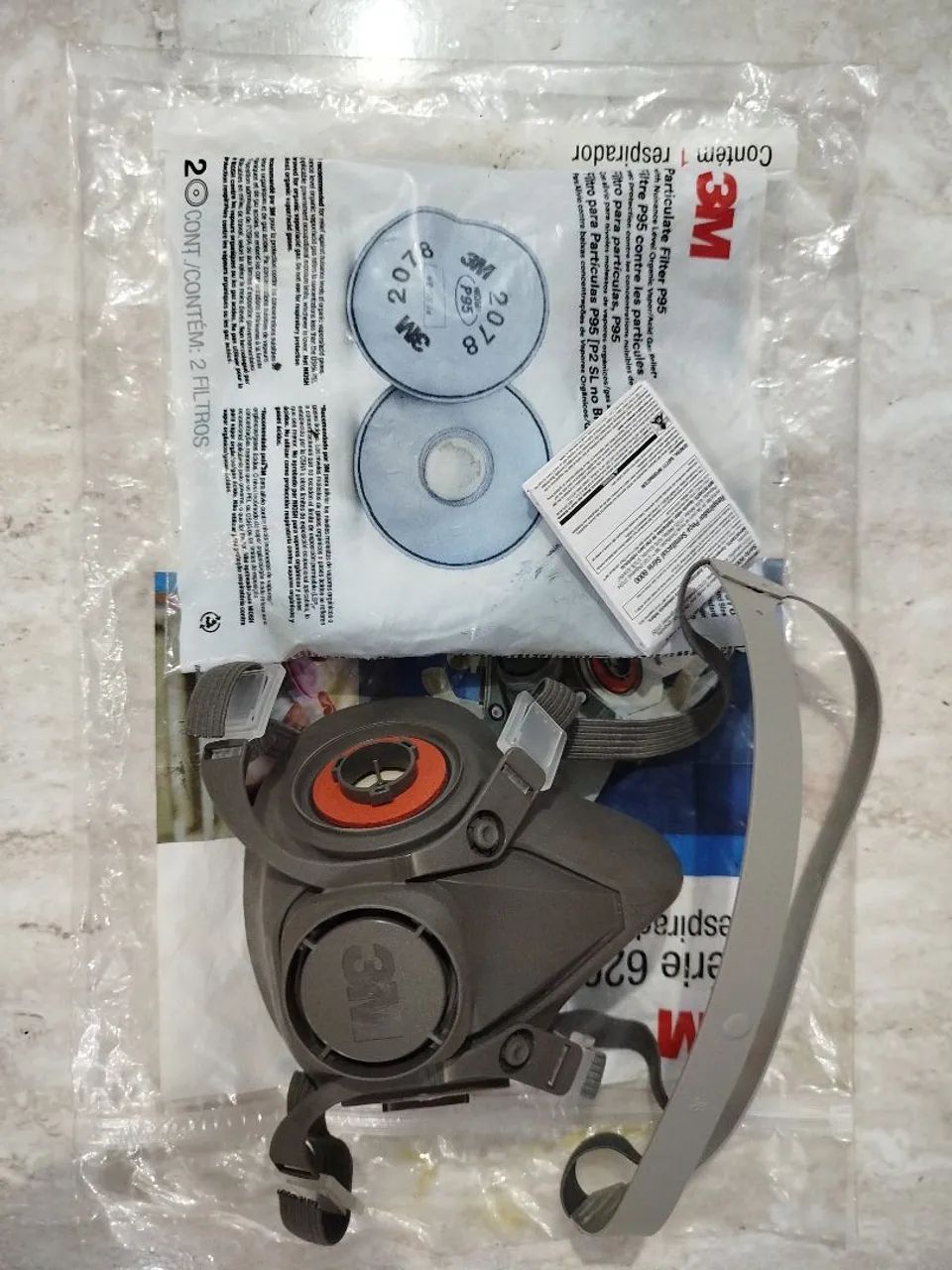 respirador semi facial 3M