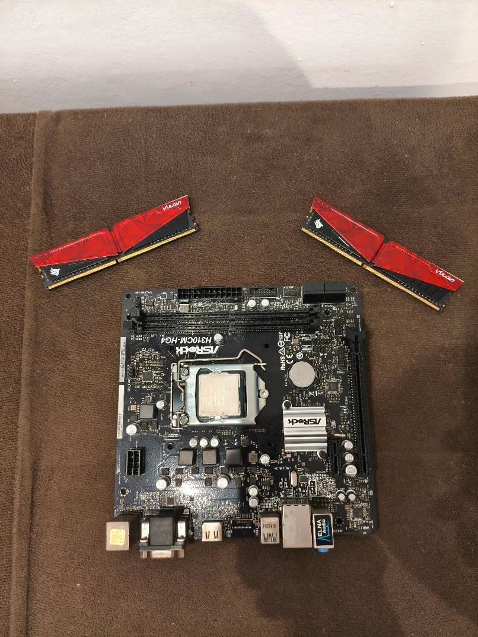 Kit Intel i5 9° geração + 16GB RAM + Placa mãe 